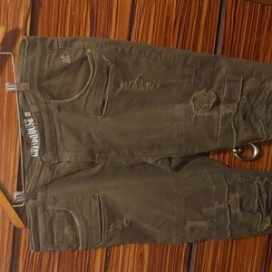 Grandhouse Men's Olive Cargo Pants